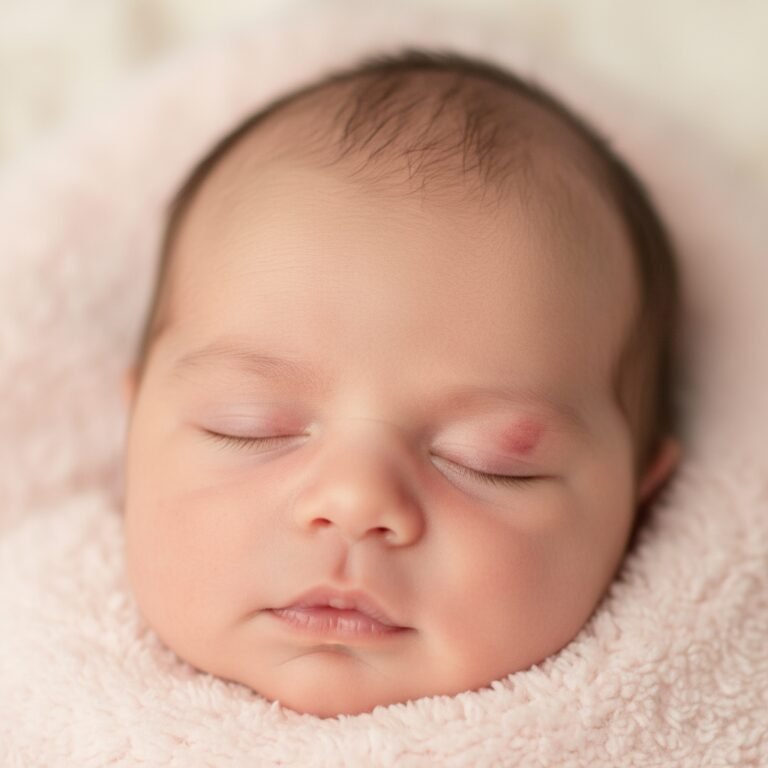 Angel Kisses: Will These Red Marks On Baby's Face Fade?