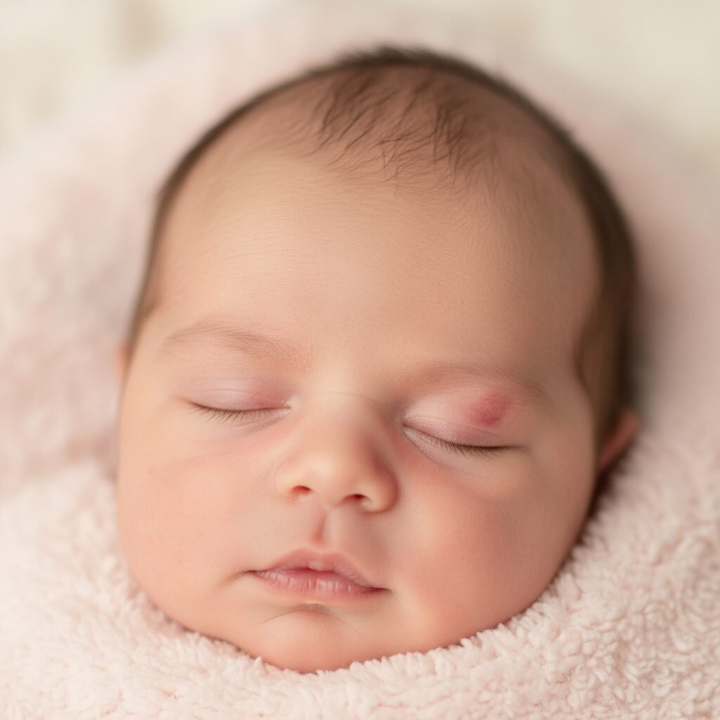 Angel Kisses: Will These Red Marks On Baby's Face Fade?