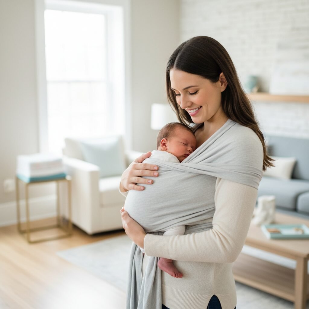 Baby Wearing Made Easy: How To Master The Moby Wrap In 60 Seconds