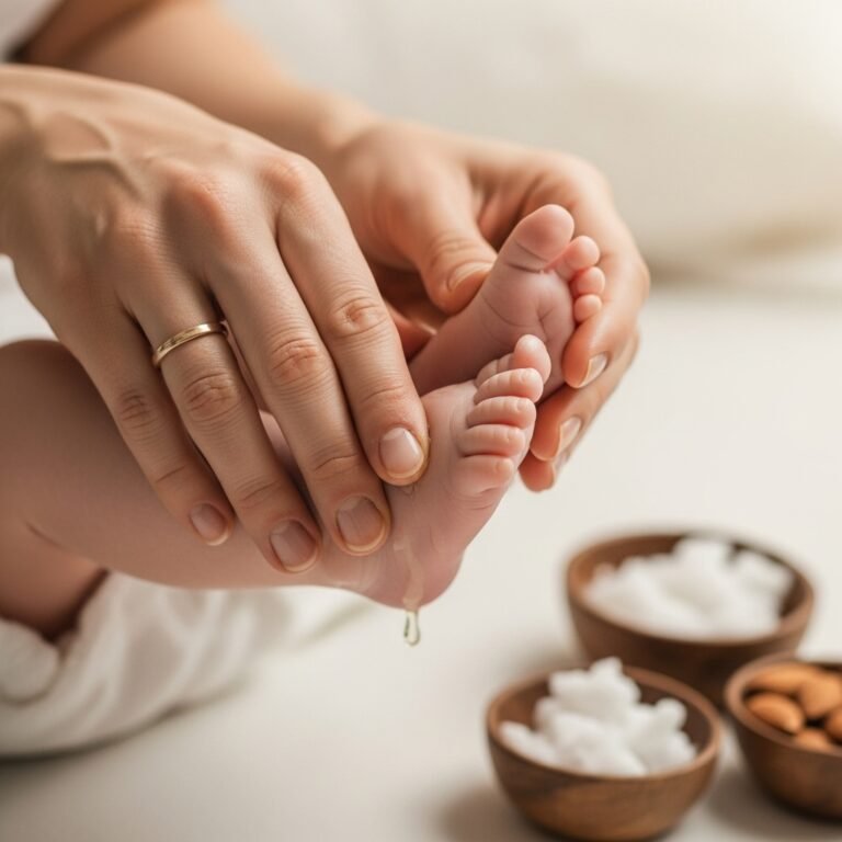 Coconut vs. Almond: Which Oil Is Actually Safe For Newborn Skin?