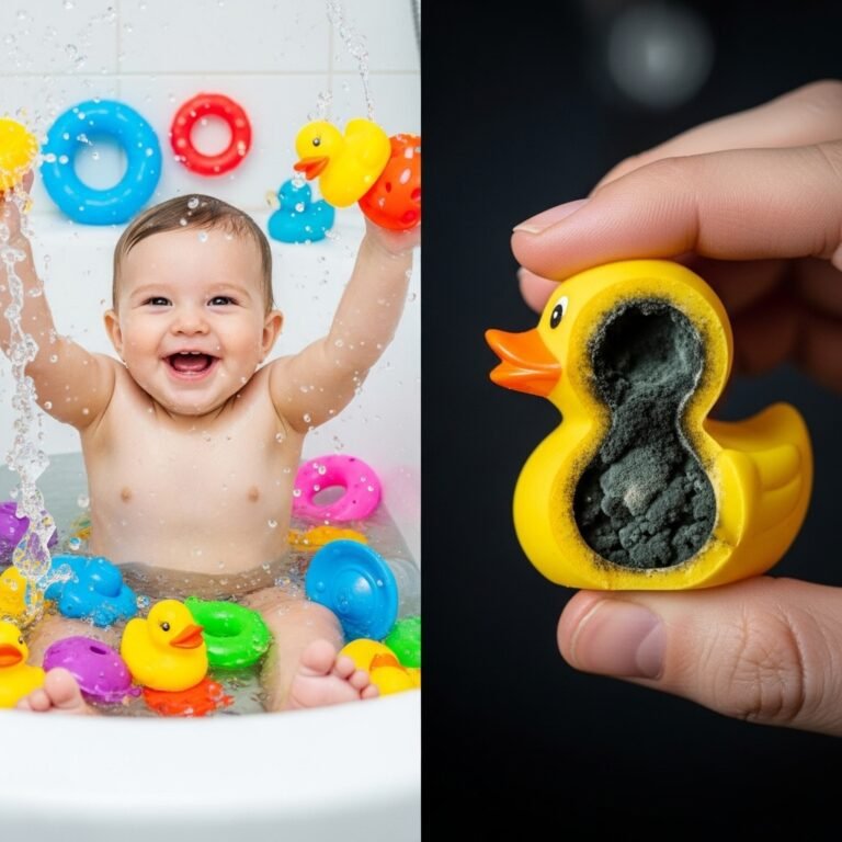 Cut Them Open! The Shocking Truth About Mold Inside Your Baby's Bath Toys