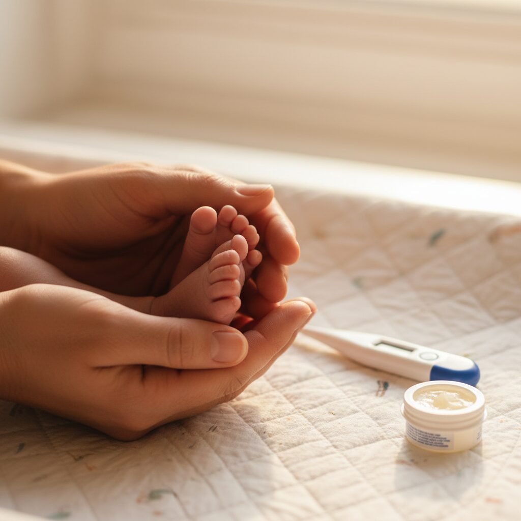 Don't Panic: How to Safely Use a Rectal Thermometer on a Newborn