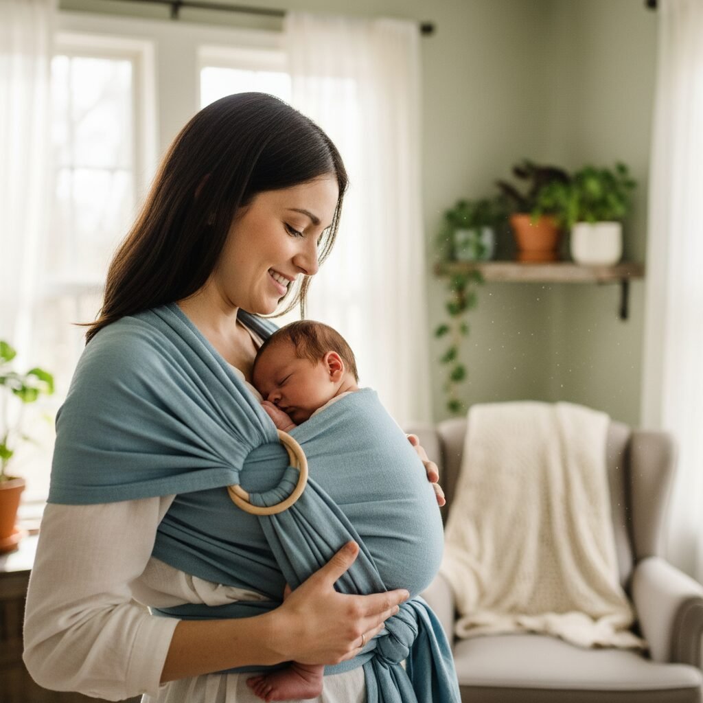 Easiest Baby Wearing Method: How To Master The Ring Sling In Minutes