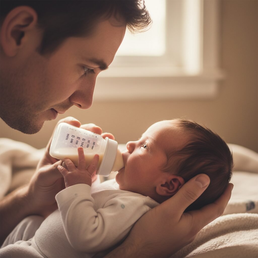How To Bond With Baby While Bottle Feeding (It's Possible)