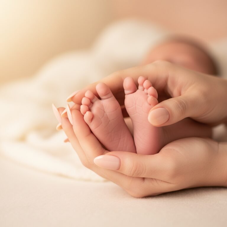 How To Handle A Newborn With Long Acrylic Nails Without Scratching