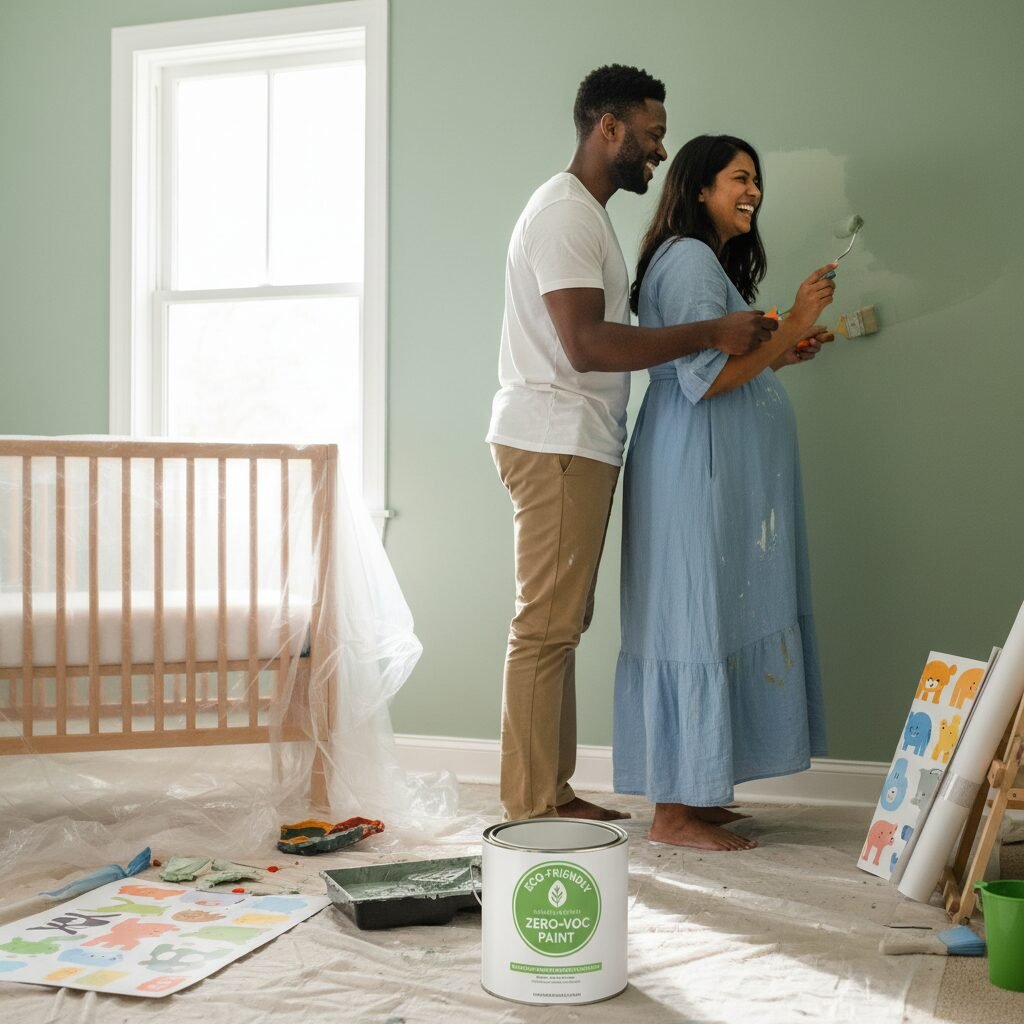 Is Your Paint Toxic? The Safest Low-VOC Brands for the Nursery