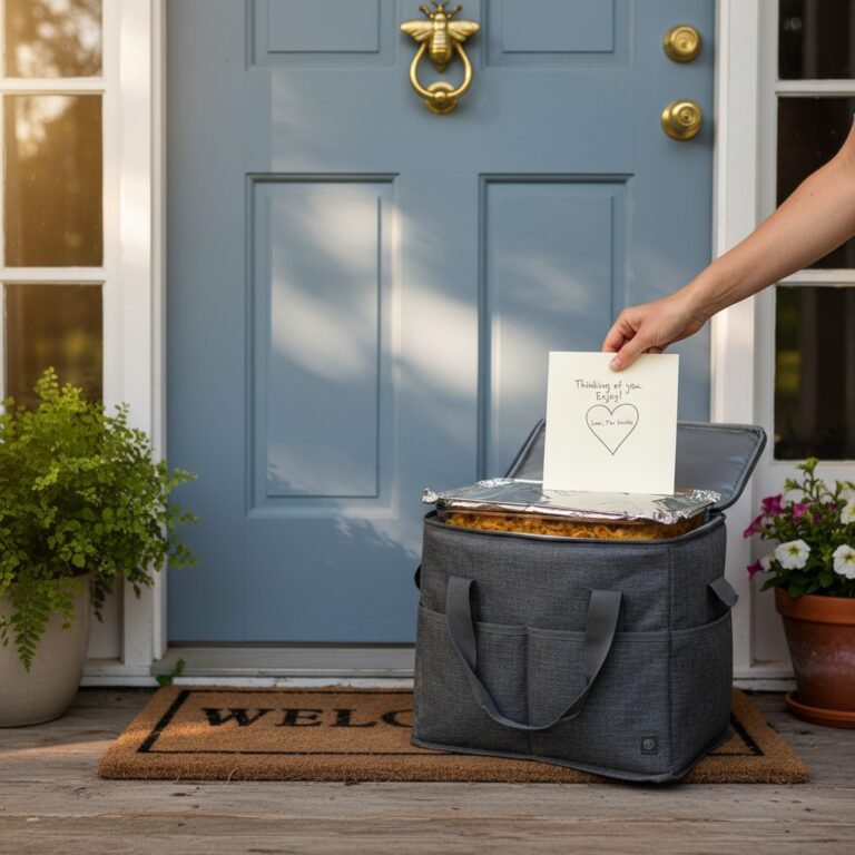 Meal Train Etiquette: 5 Rules Every Visitor Must Follow (Printable)