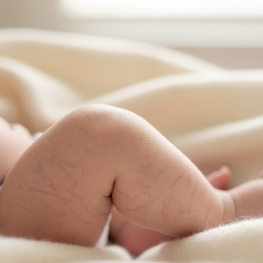 Purple Mottled Skin? When Cutis Marmorata Is A Warning Sign