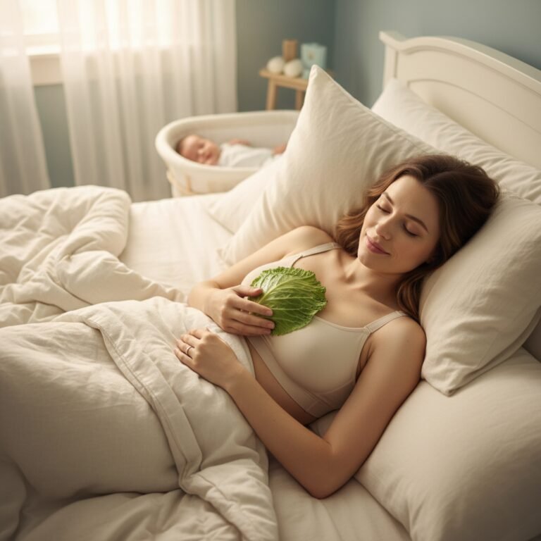 Rock Hard Boobs? The Cabbage Leaf Hack That Relieves Engorgement Pain Fast