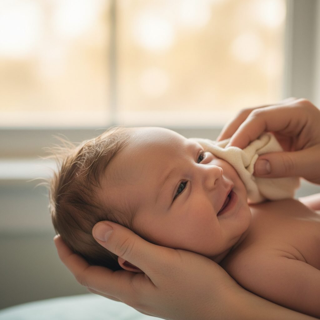 Stop! Never Use Q-Tips: How To Clean Newborn Ears Safely