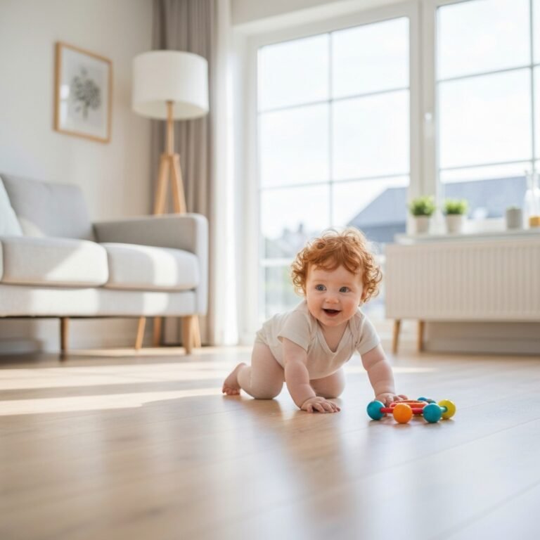 Stop Using Chemicals: The Best DIY Floor Cleaner for Crawling Babies