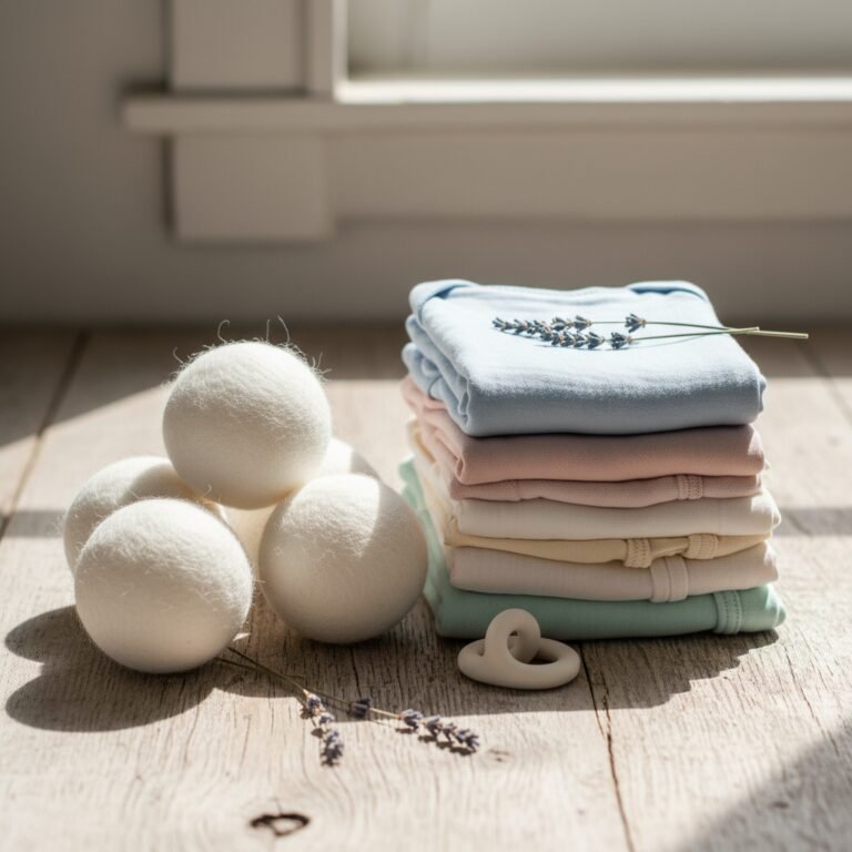 Stop Using Dryer Sheets: Why Wool Dryer Balls Are A Must For Baby Laundry