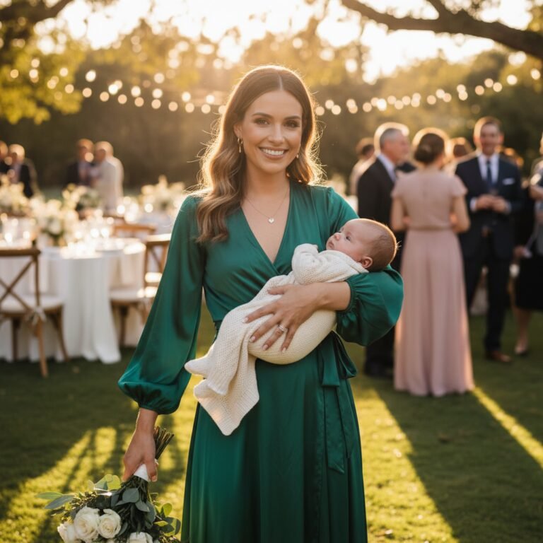 Stunning Wedding Guest Dresses That Are Actually Nursing Friendly