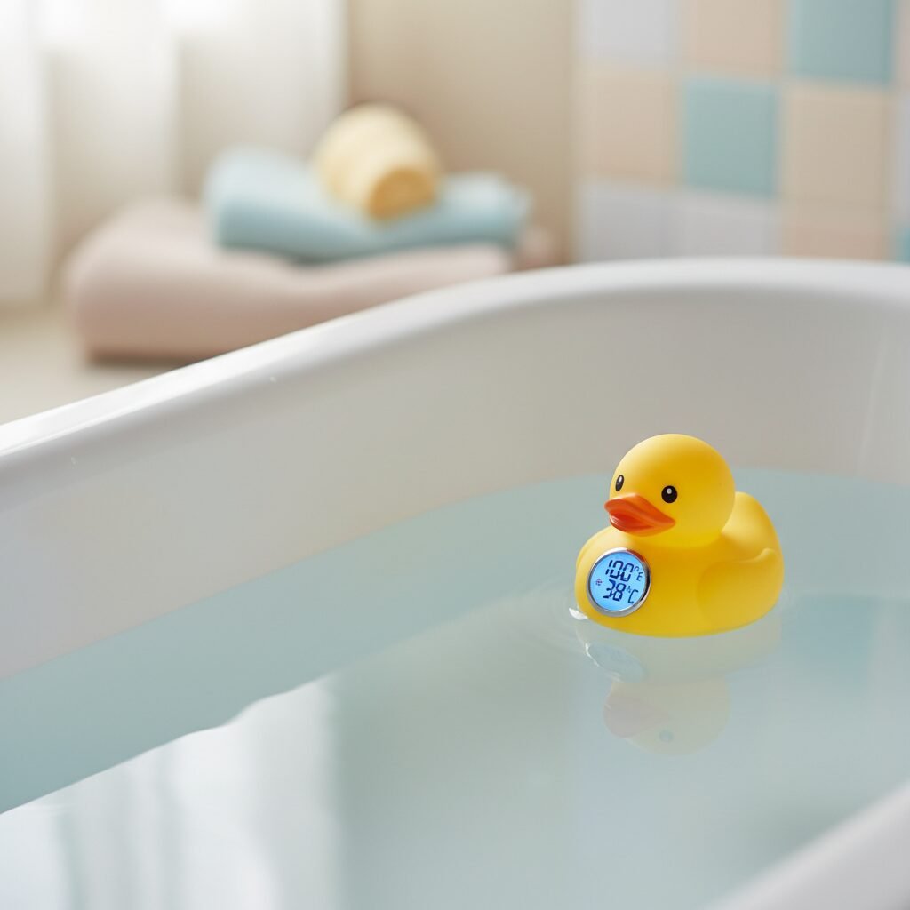 The Perfect Bath Temperature: Why Your Elbow Test Might Be Burning Your Baby