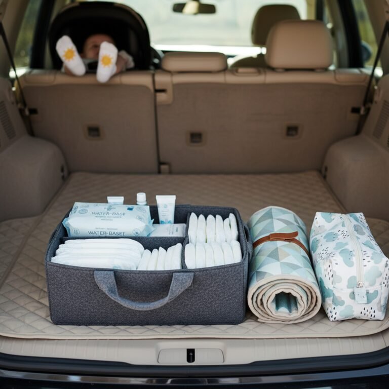 The Ultimate Trunk Diaper Station Setup for Roadside Blowouts